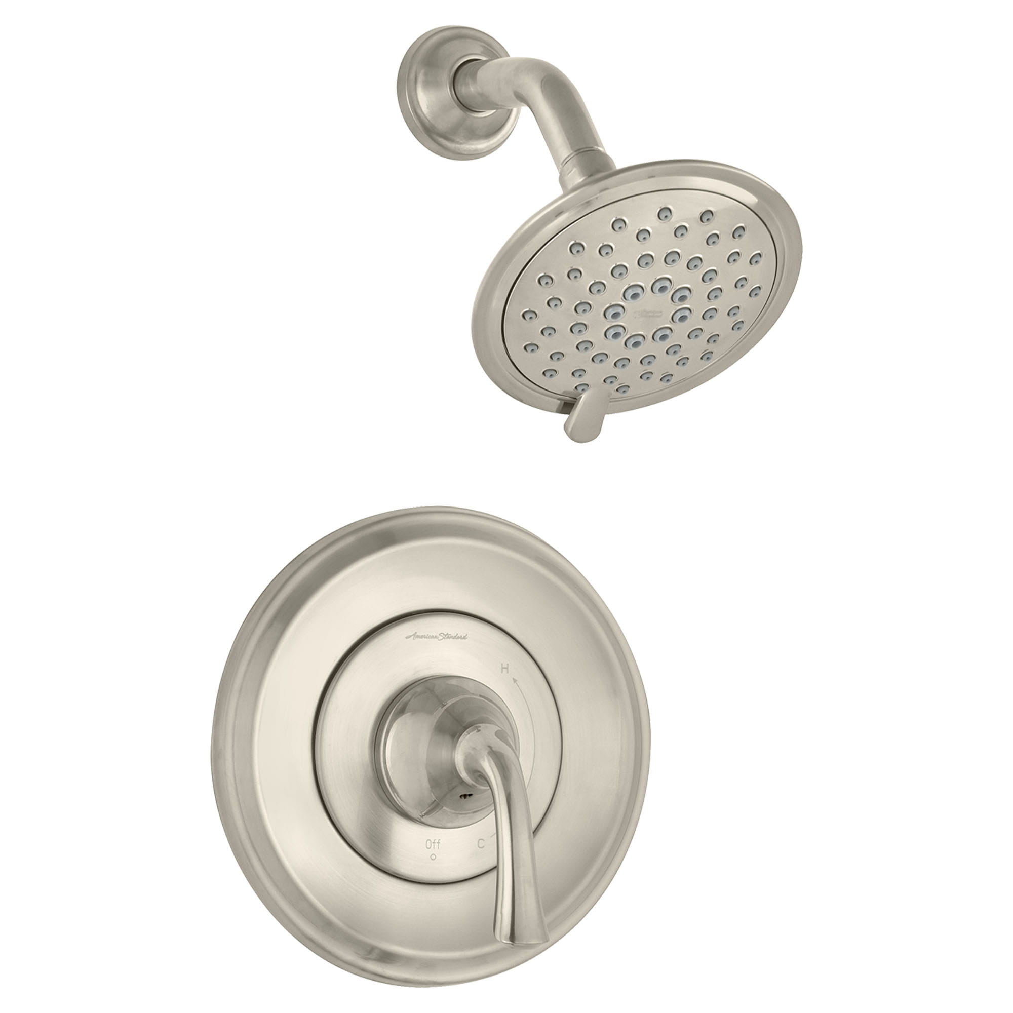 Patience 18 GPM Shower Trim Kit with Lever Handle   BRUSHED NICKEL